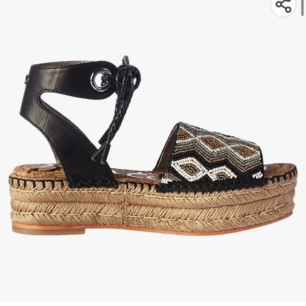 Sam Edelman Women's Neera Espadrille Wedge Sandal Size 9